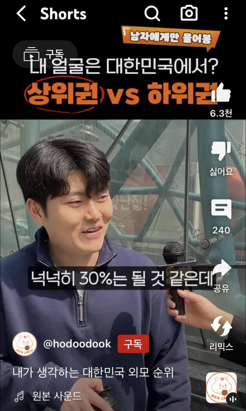 한국남성들이 생각하는 자기 외모 위치3.jpg